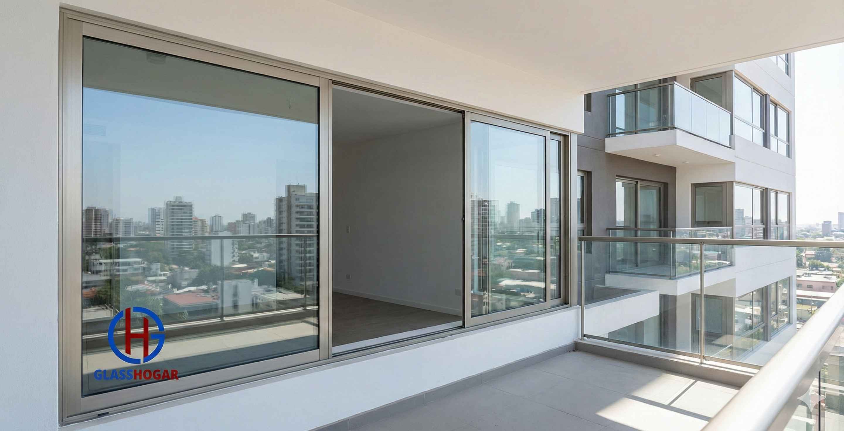 Ventana de aluminio moderna